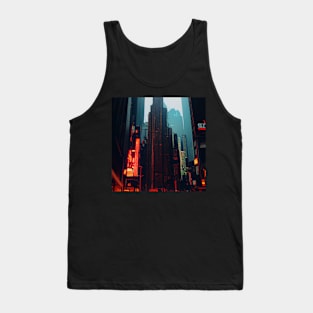 Vintage Night City Tank Top